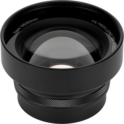 Viltrox Telephoto Conversion Lens for FUJIFILM X100 Series Cameras (Black)