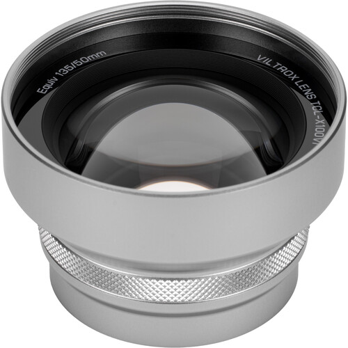 Viltrox Telephoto Conversion Lens for FUJIFILM X100 Series Cameras (Silver)