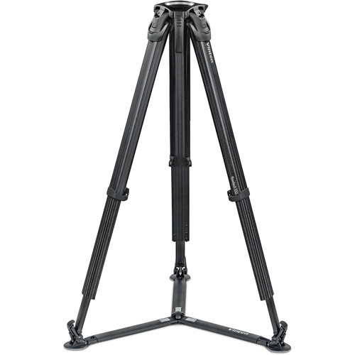 Vinten flowtech 100 Carbon Fiber Tripod with Ground Spreader