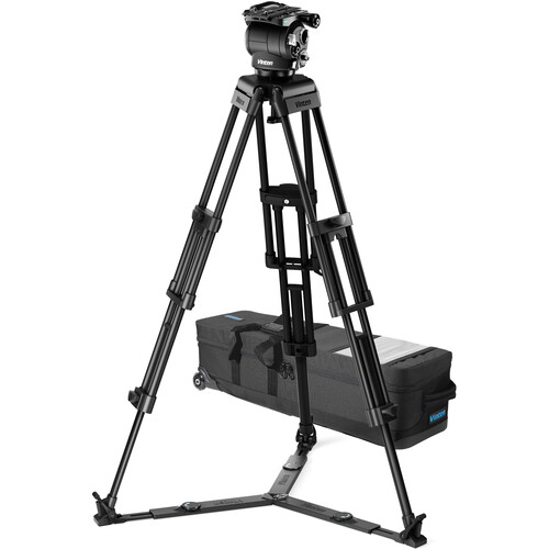 Vinten 3880-3 Aluminum EFP Tripod System with Versine 240 Fluid Head and Ground Spreader