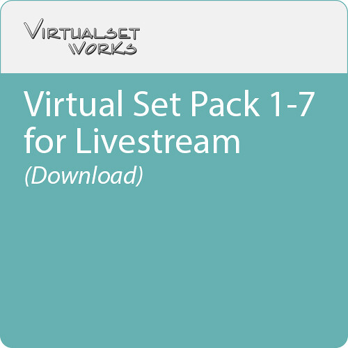 Virtualsetworks Virtual Set Packs 1-7 for Livestream (Download)