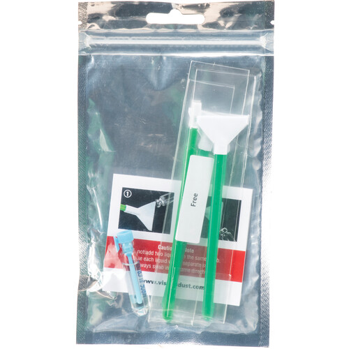 VisibleDust EZ Sensor Cleaning Kit Mini with 1.0x Green Vswabs and VDust Plus