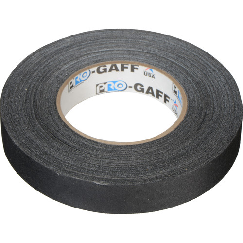 Visual Departures Gaffer Tape (1" x 55 yd, Black)