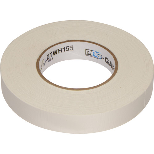 Visual Departures Gaffer Tape (1" x 55 yd, White)