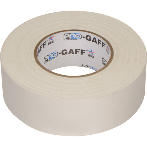 Visual Departures Gaffer Tape (2" x 55 yd, White)