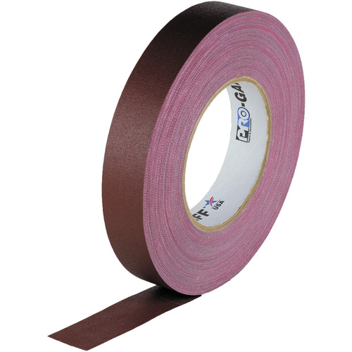 Visual Departures Gaffer Tape (1" x 55 yd, Burgundy)