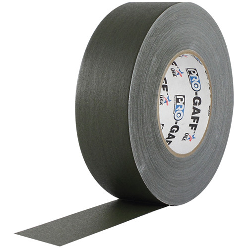 Visual Departures Gaffer Tape (2" x 55 Yards, Olive)