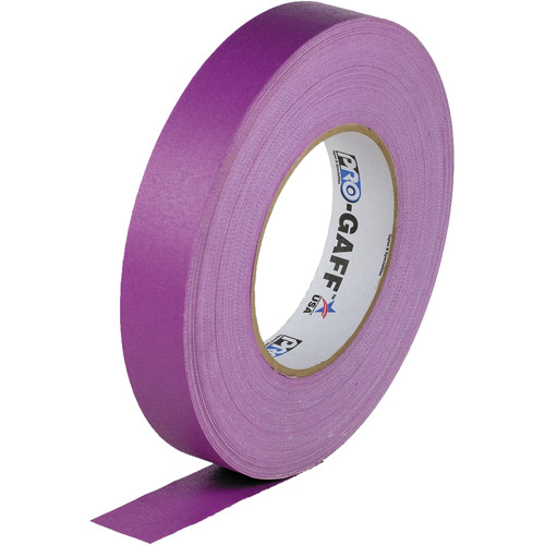 Visual Departures Gaffer Tape (1" x 55 yd, Purple)