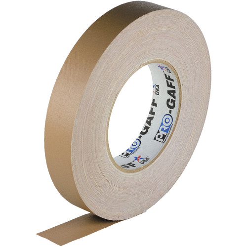 Visual Departures Gaffer Tape (1" x 55 yd, Tan)
