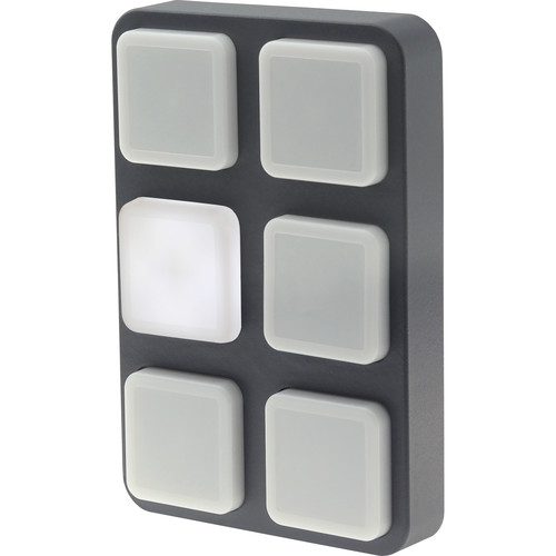 Visual Productions Wall-Mount Panel with Backlit Push-Buttons / Network, OSC, UTP