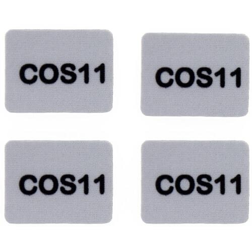 Viviana Lav Mic Patch for 8NP Bag and Sanken COS11 (White, 4-Pack)