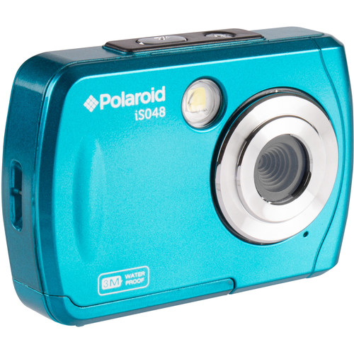 Polaroid iS048 Digital Camera (Teal)