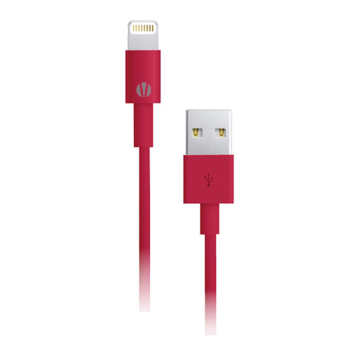 Vivitar 3' Lightning Connector to USB Cable (Red)