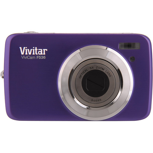 Vivitar ViviCam F536 Digital Camera (Grape)