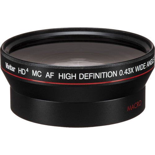 Vivitar 62mm 0.43x Wide Angle Attachment Lens