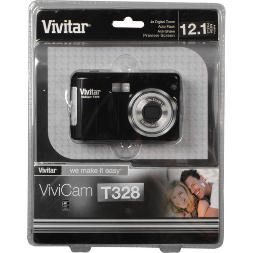 処分予定【起動確認済み】Vivitar ViviCam 7500i 7 デジカメ Vivitar ViviCam T328 Digital Camera (Black) VT328-BLACK B&H