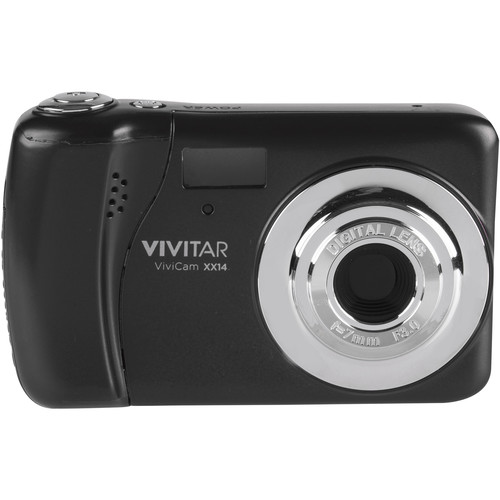 Vivitar ViviCam XX14 Digital Camera (Black) VXX14-BLK B&H Photo