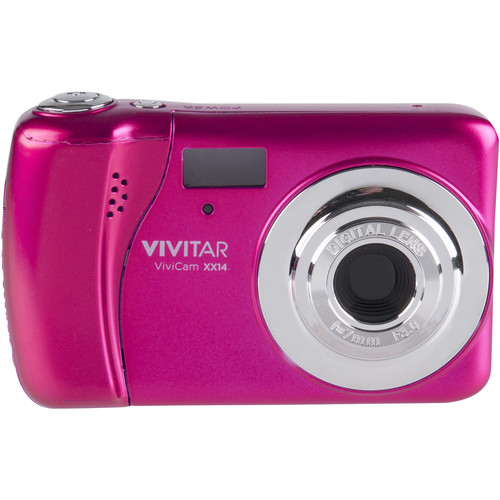 vivi Vivitar Vivian X014 Digital Camera Tested Red w Manual | eBay