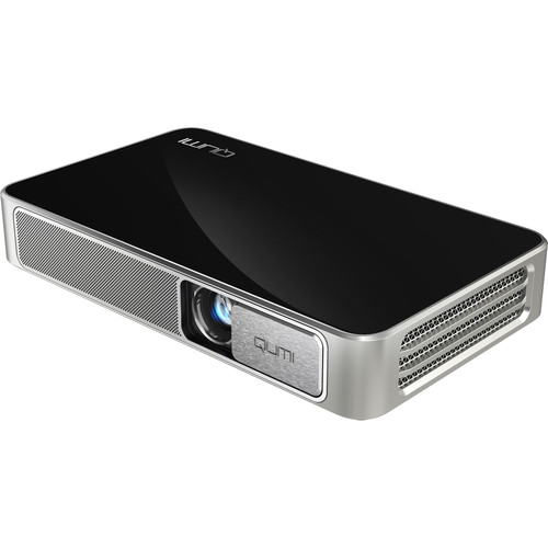 Vivitek Qumi Q3 Plus 500-Lumen HD Pico Projector with Wi-Fi (Black)
