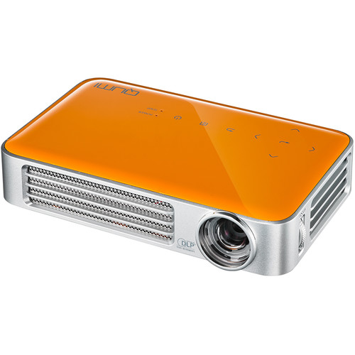 Vivitek Qumi Q6 800-Lumen WXGA DLP Pico Projector with Wi-Fi (Orange)