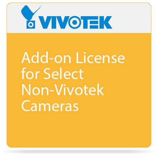 Vivotek Add-On License for Select Non-Vivotek Cameras for VAST
