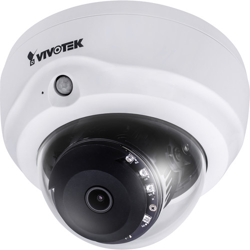 Vivotek V Series 2MP Day/Night IR Indoor Fixed Dome Network Camera with 2.8 to 12mm Lens