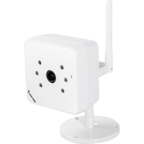 Vivotek IP8131W 1MP Day/Night Wireless Cube Network Camera (White)