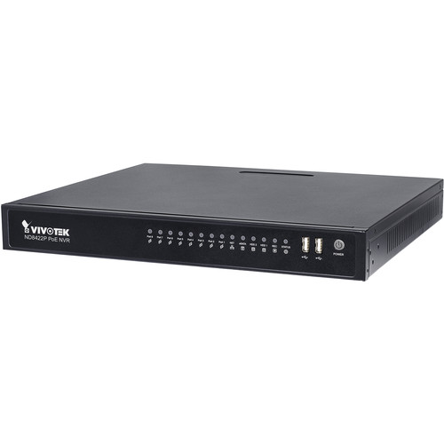 Vivotek ND8422P 16-Channel Embedded Plug-and-Play NVR (2TB)