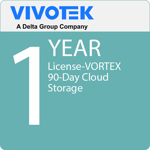 Vivotek VORTEX 90-Day Cloud Storage 1-Year License