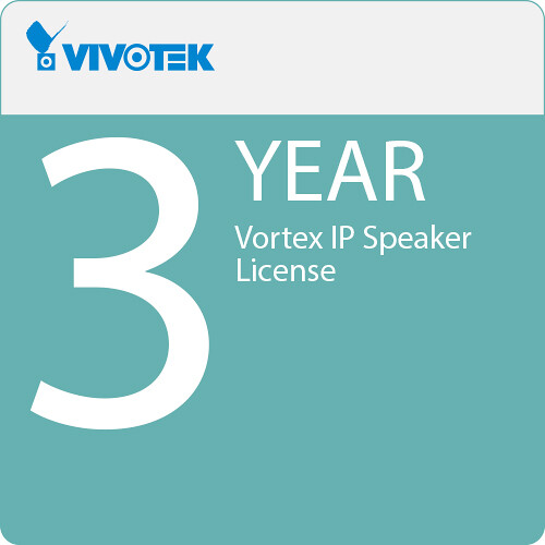 Vivotek VORTEX IP Speaker License (3-Year)