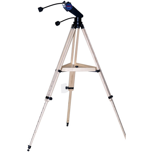 Vixen Optics StarGuy Black Porta II Alt-Azimuth Mount with Berlebach Wood Tripod
