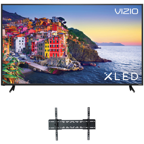 VIZIO E-Series 55"-Class HDR UHD SmartCast LED Home Theater Display and Tilting Wall Mount Kit