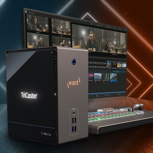 Vizrt TriCaster Mini Go with Mini Control Surface BDL-000000022