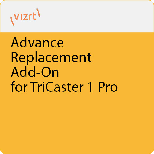 Vizrt Advance Replacement Add-On for TriCaster 1 Pro