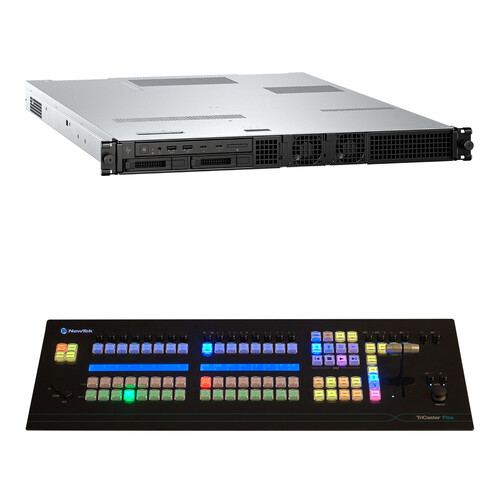 Vizrt TriCaster Vizion 1 RU with Flex Control Panel Kit (1-Year Standard Support, 3-Year Viz Flowics)