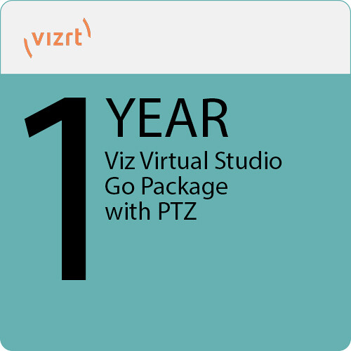 Vizrt Viz Virtual Studio Go Package with PTZ for Year 1