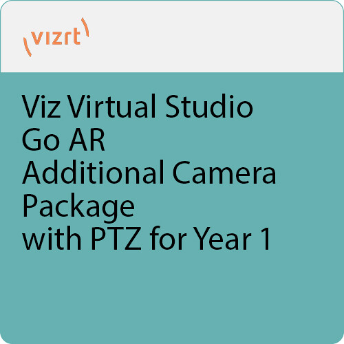 Vizrt Viz Virtual Studio Go AR Additional Camera Package with PTZ for Year 1