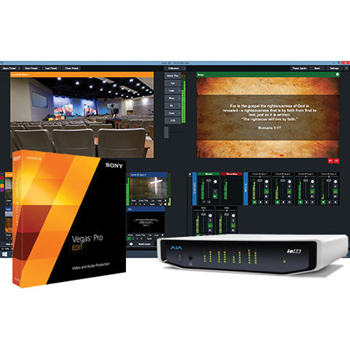 vMix Thunder Laptop-Based Live Multi-Camera Production Studio