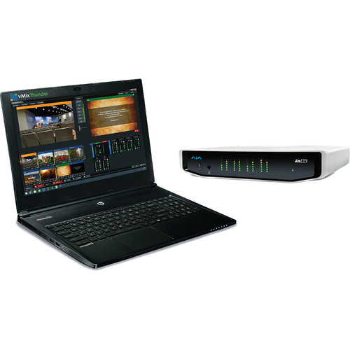 vMix Thunder Pro Laptop-Based Live Multi-Camera Production Studio