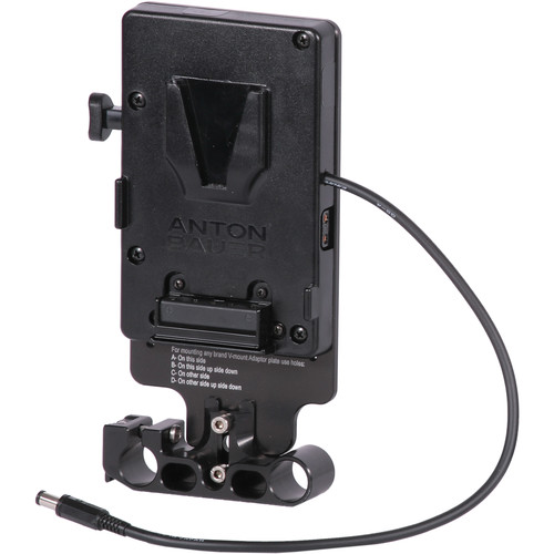 Vocas V-Mount Plate with 15mm Rod Block for Sony FS5, FS7, and EVA1