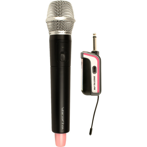 VocoPro Digital-PR Portable Handheld Wireless System (Pink, 900 MHz)
