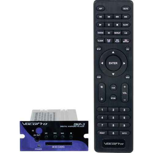 VocoPro DKP-3 Compact Digital SD Card Karaoke Player