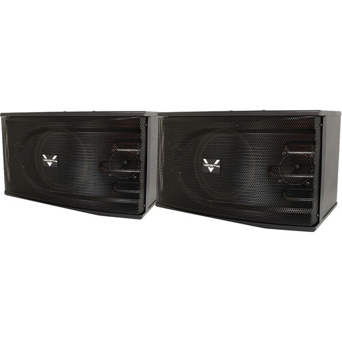 VocoPro SV-380 Professional 8" 250W Karaoke Speaker (Pair)