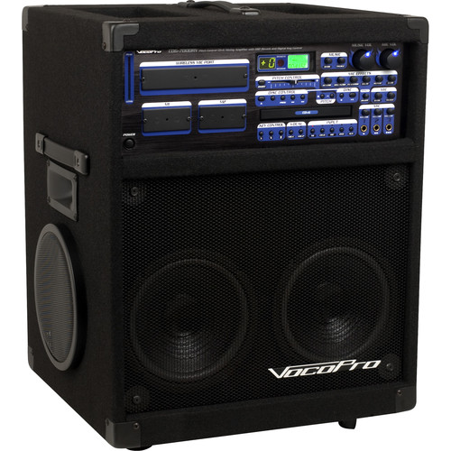 VocoPro Twister-7000 250W Professional Variable-Speed CD/CD+G Karaoke System with Digital Reverb