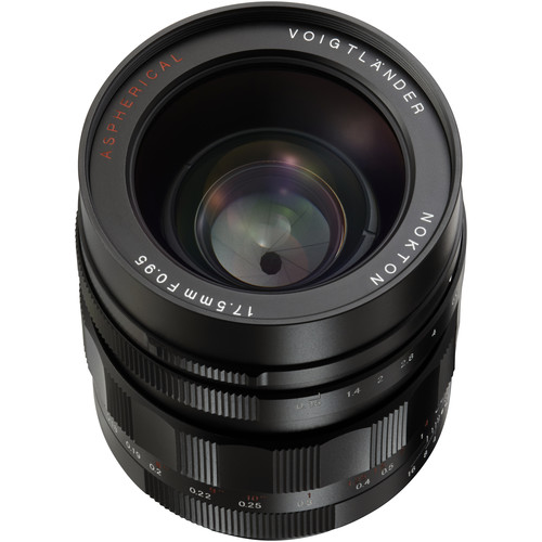 Voigtlander Nokton 17.5mm f/0.95 Lens for Micro Four Thirds Cameras