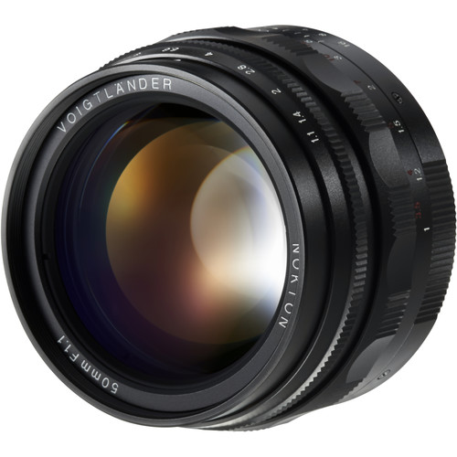 Voigtlander Nokton 50mm f/1.1 Lens