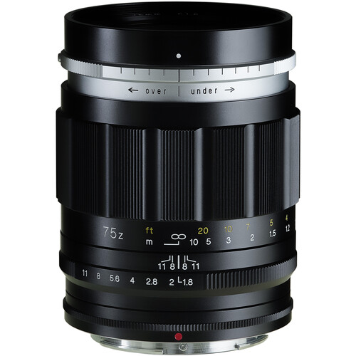 Voigtlander Portrait Heliar 75mm f/1.8 Aspherical Lens BA298F