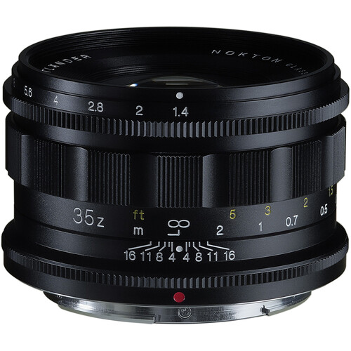Voigtländer Nokton Classic 35mm F1.4 Voigtlander Nokton Classic 35mm f/1.4 Lens (Nikon Z) BA347D B&H
