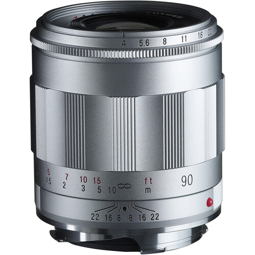 Voigtlander APO-LANTHAR 90mm f/4 Lens (Leica M, Silver)