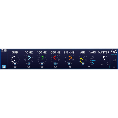 Volko Audio Q3D EQ Equalizer Plug-In (Download)